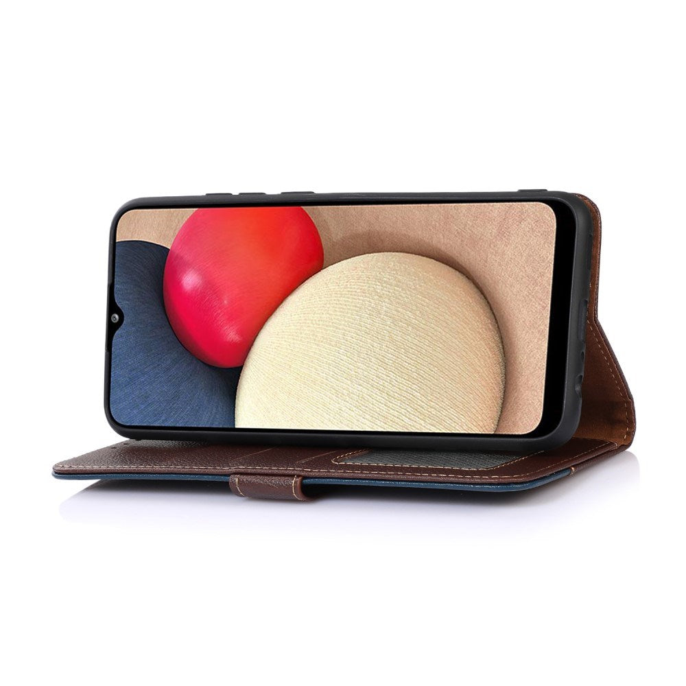 OnePlus 13R Wallet Cover i Kunstlæder med Strop - Brun