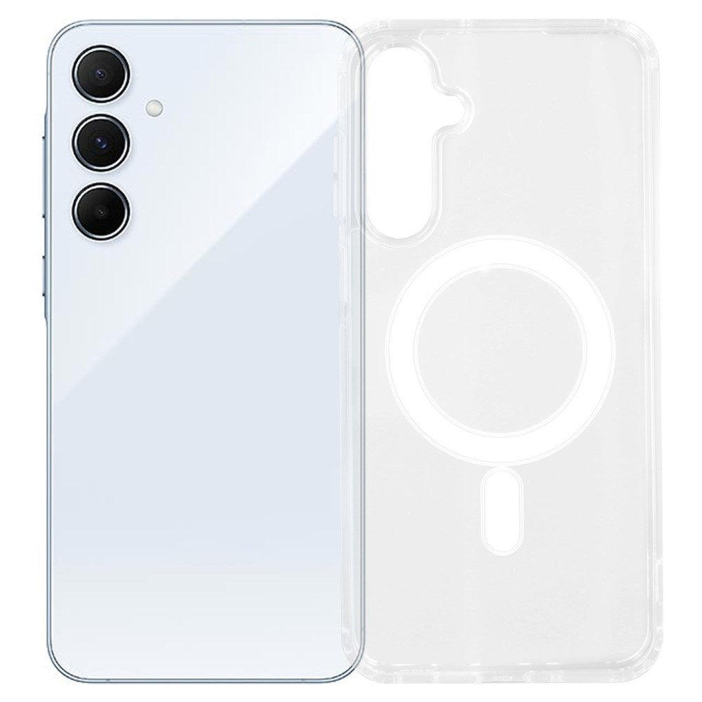 Samsung Galaxy A26 (5G) - EIDERWOOD Fleksibelt Plastik Cover - MagSafe Kompatibel - Gennemsigtig