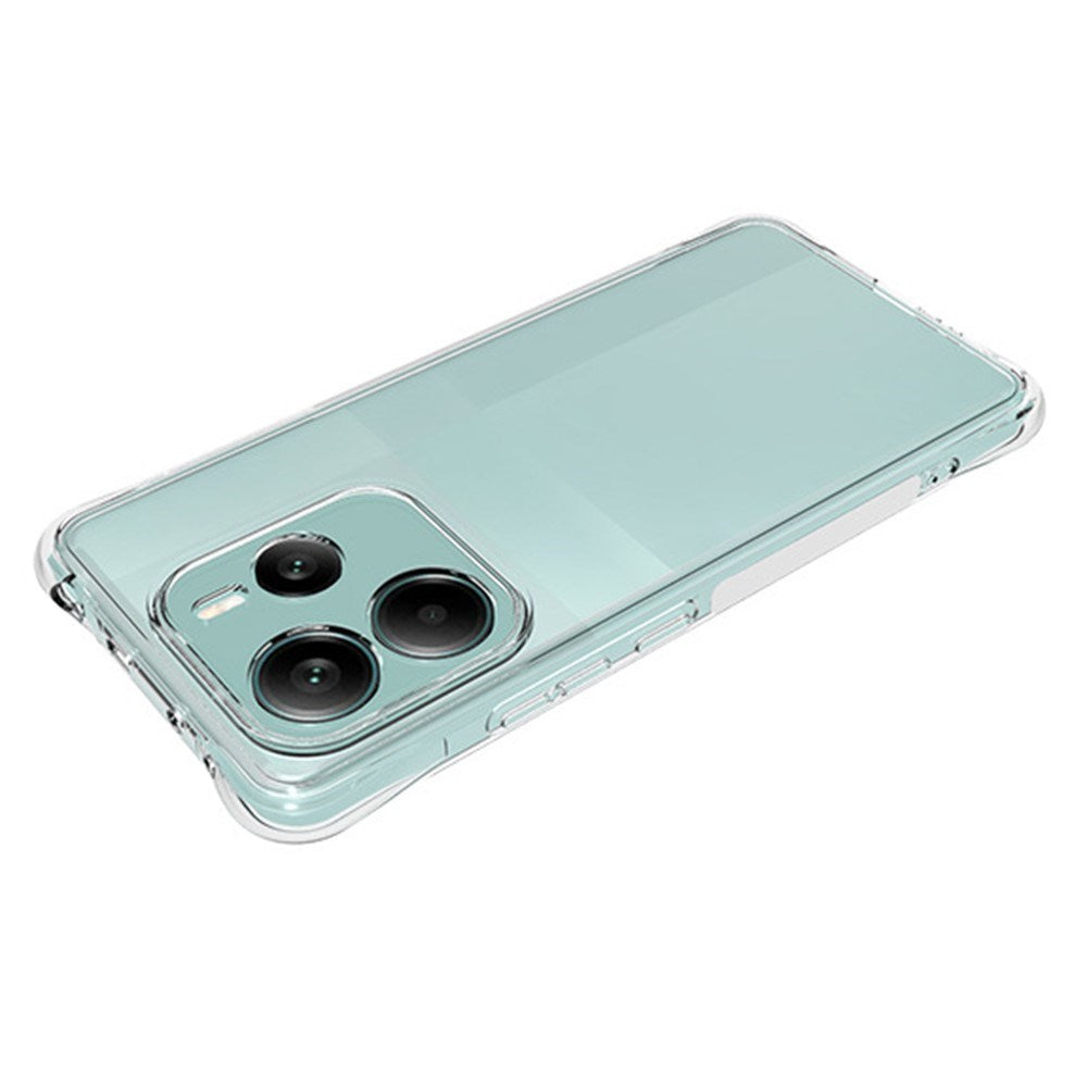 Xiaomi Redmi Note 14 (5G) - EIDERWOOD Plastik Cover m. Stødabsorberende Hjørner - Gennemsigtig
