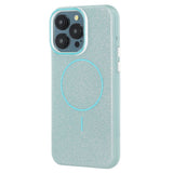 iPhone 15 Pro - EIDERWOOD Plastik Glitter Cover - MagSafe Kompatibel - Grøn