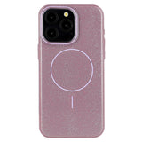 iPhone 15 Pro - EIDERWOOD Plastik Glitter Cover - MagSafe Kompatibel - Lilla