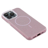 iPhone 15 Pro - EIDERWOOD Plastik Glitter Cover - MagSafe Kompatibel - Lilla