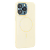 iPhone 15 Pro - EIDERWOOD Plastik Glitter Cover - MagSafe Kompatibel - Gul