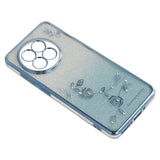 OnePlus 13R Fleksibelt Plastik Bagside Cover m. 2 x Lanyard - Blå