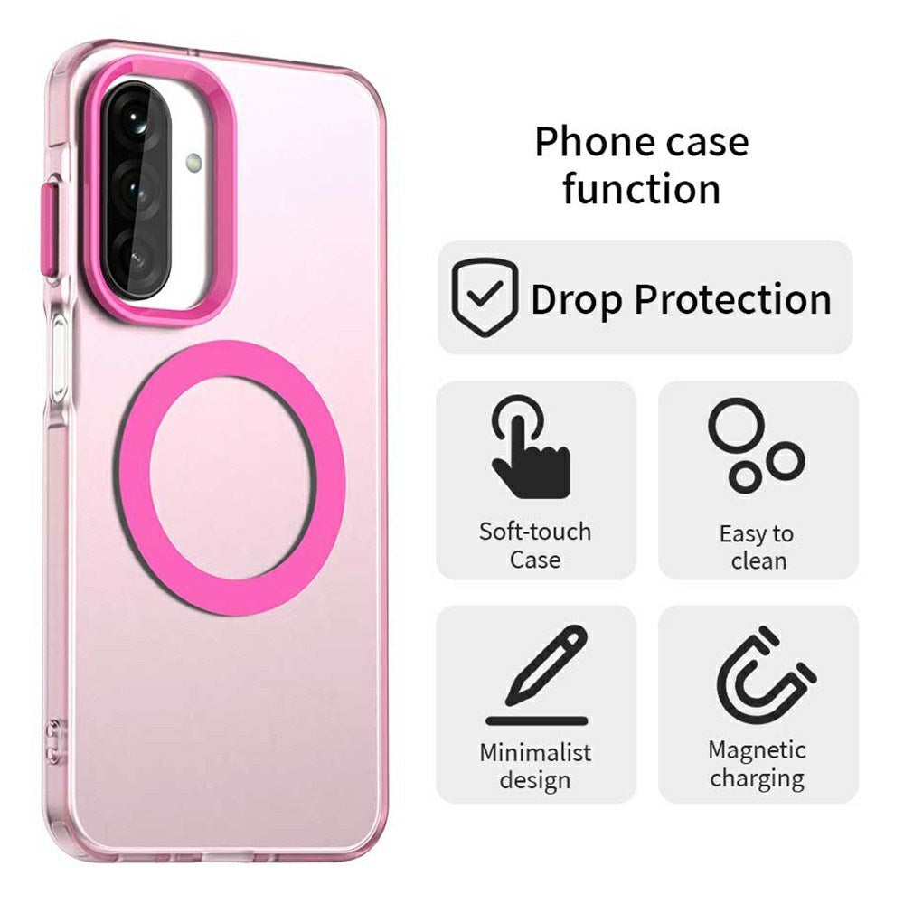 EIDERWOOD Samsung Galaxy A26 5G Cover MagSafe Kompatibel og Stødsikkert Design - Lyserød
