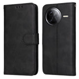 Xiaomi Poco F7 Ultra EIDERWOOD Kunstlæder Flip Cover inkl. Strop - Sort