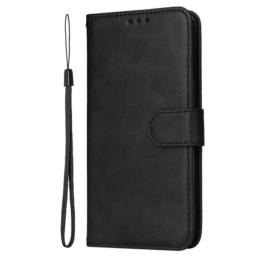 Xiaomi Poco F7 Ultra EIDERWOOD Kunstlæder Flip Cover inkl. Strop - Sort