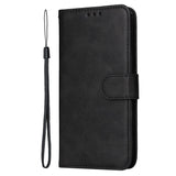 Xiaomi Poco F7 Ultra EIDERWOOD Kunstlæder Flip Cover inkl. Strop - Sort