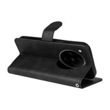 Motorola Edge 60 Neo / 50 Neo / ThinkPhone 25 EIDERWOOD Kunstlæder Flip Cover - Strop - Sort