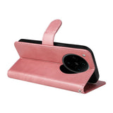 Motorola Edge 60 Neo / 50 Neo / ThinkPhone 25 EIDERWOOD Kunstlæder Flip Cover - Strop - BrunLyserød