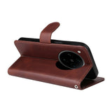 Motorola Edge 60 Neo / 50 Neo / ThinkPhone 25 EIDERWOOD Kunstlæder Flip Cover - Strop - Brun