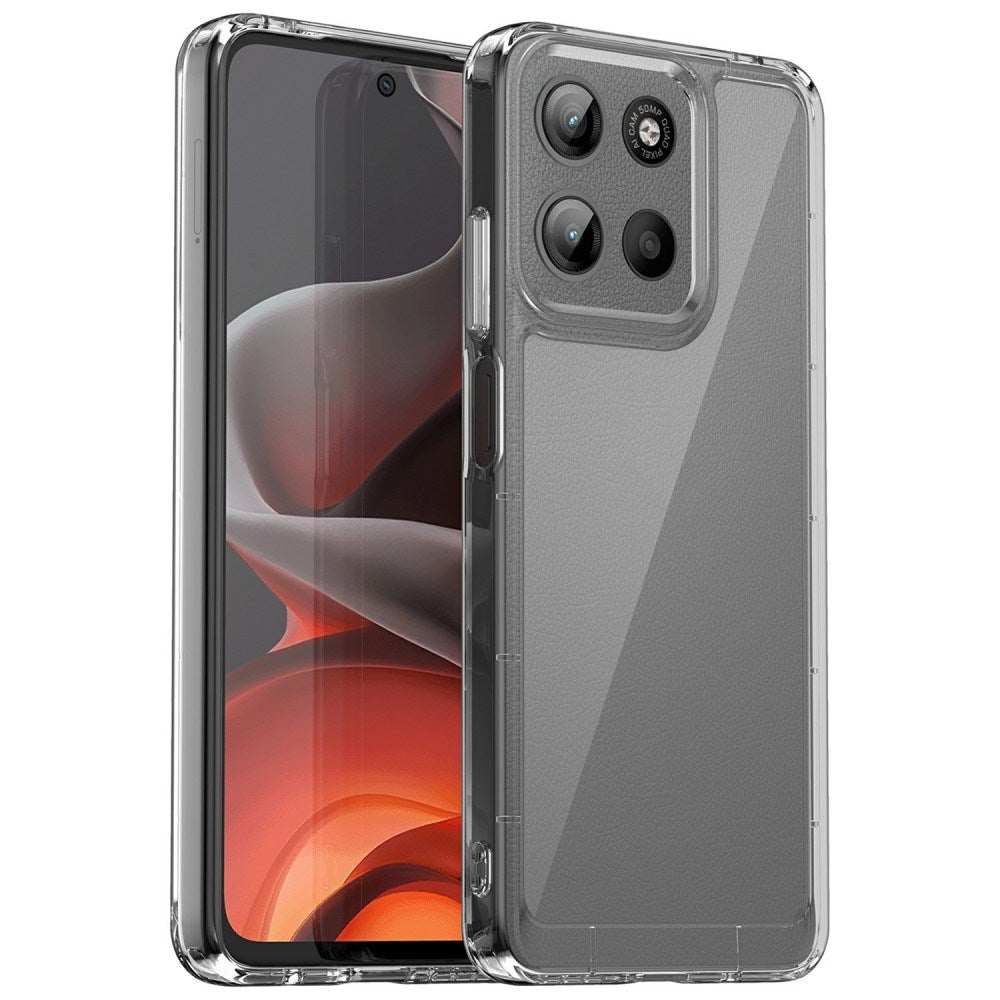 EIDERWOOD Motorola Moto G15 / G05 / E15 Hybrid Plastik Bagside Cover - Gennemsigtig