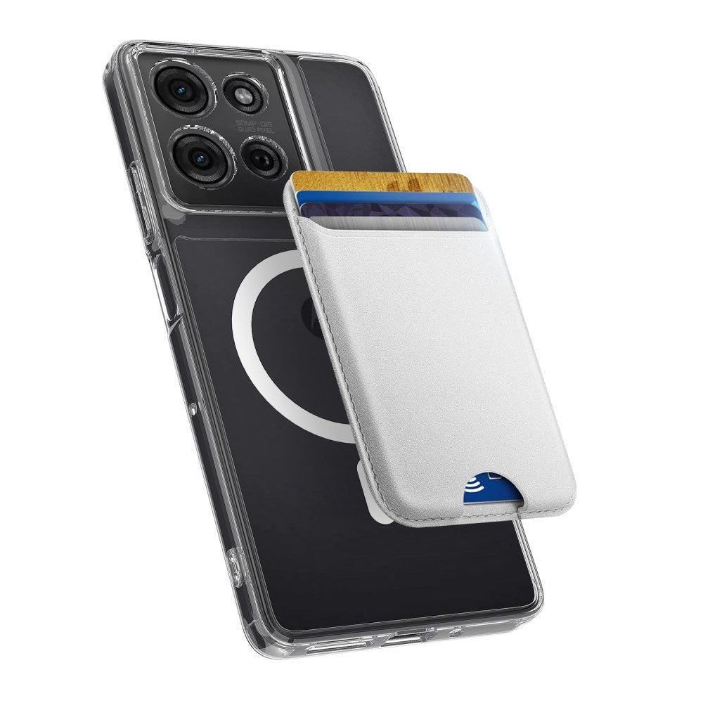 Motorola Moto G75 (5G) - EIDERWOOD Fleksibelt Plastik Cover - MagSafe Kompatibel - Gennemsigtig