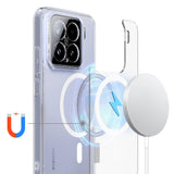 Xiaomi 15 - EIDERWOOD Fleksibelt Plastik Cover - MagSafe Kompatibel - Gennemsigtig