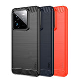 Realme GT 7 Pro (5G) Brushed Carbon Bagside Cover - Rød