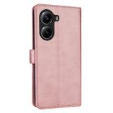 EIDERWOOD - Xiaomi Poco X7 Pro - Kunstlæder Flip Cover m. Kortholder & Ståfunktion - Rose Gold