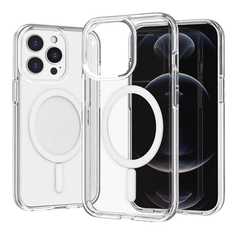 iPhone 14 Pro EIDERWOOD Hybrid Magnetic Mobil Case - MagSafe Kompatibel - Gennemsigtig