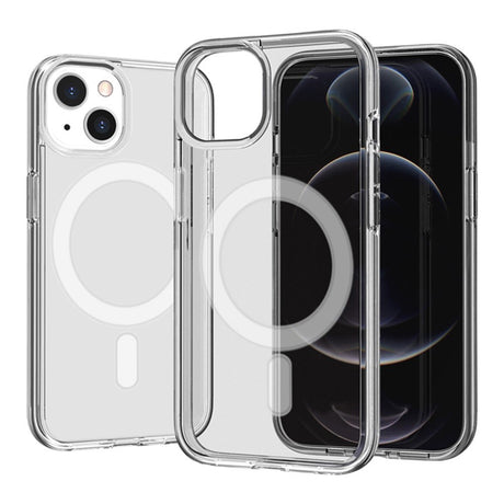 iPhone 14 EIDERWOOD Hybrid Magnetic Mobil Case - MagSafe Kompatibel - Gennemsigtig