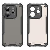 Xiaomi Redmi Note 14 (5G) - EIDERWOOD Hybrid Plastik Bagside Cover - Sort