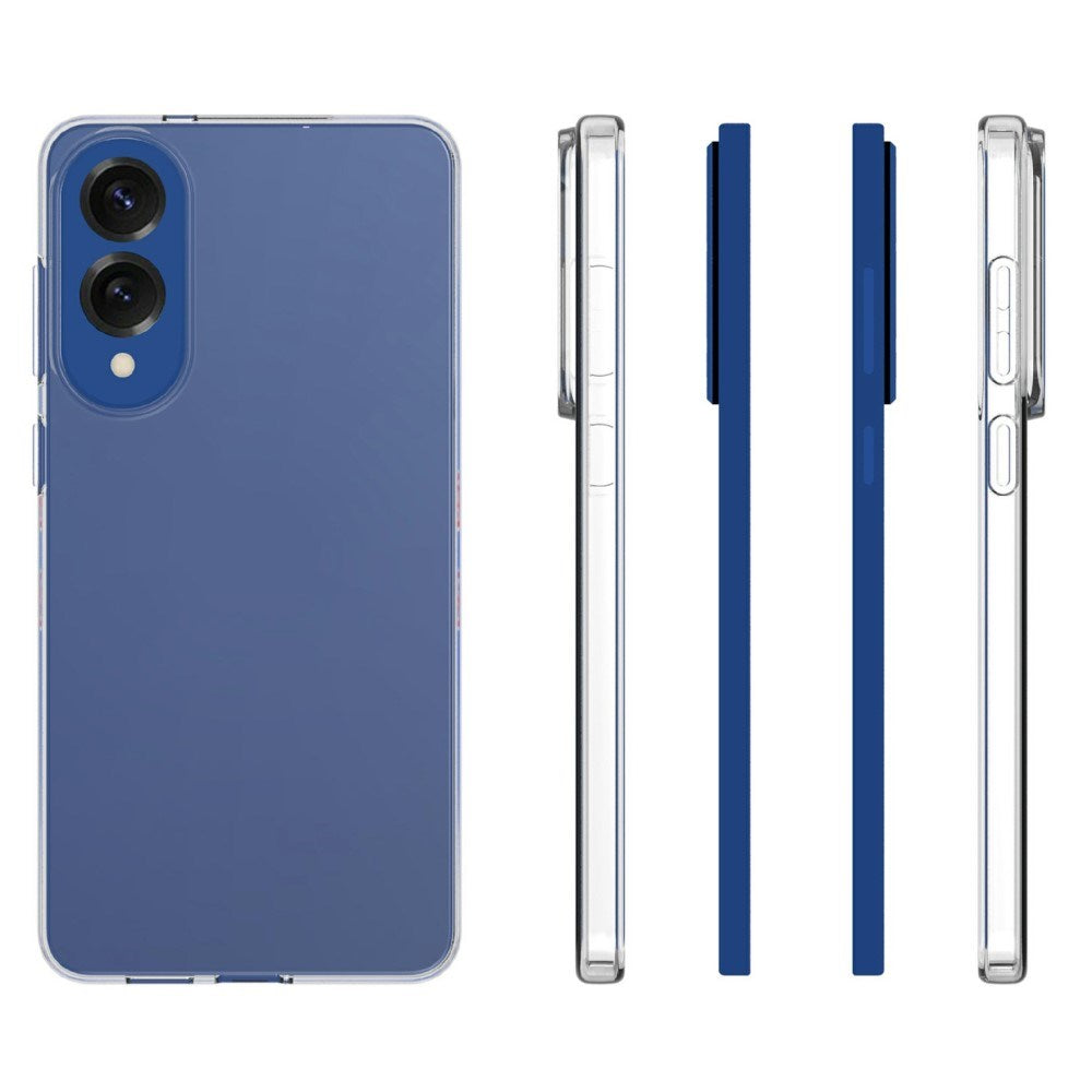 Samsung Galaxy S25 Edge - EIDERWOOD Fleksibelt Plastik Cover - Gennemsigtig