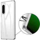 Sony Xperia 5 IV Fleksibelt TPU Plastik Bagside Cover - Gennemsigtig