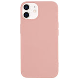 EIDERWOOD iPhone 12 Mini Fleksibelt Plast Bagside Cover - Lyserød