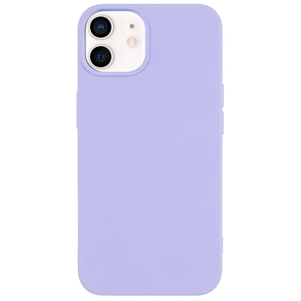 EIDERWOOD iPhone 12 Mini Fleksibelt Plast Bagside Cover - Lilla