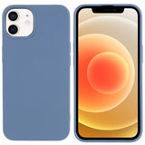 EIDERWOOD iPhone 12 Mini Fleksibelt Plast Bagside Cover - Lyseblå