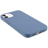 EIDERWOOD iPhone 12 Mini Fleksibelt Plast Bagside Cover - Lyseblå