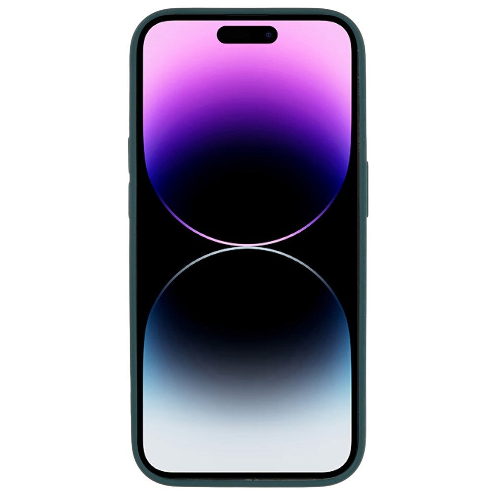 EIDERWOOD iPhone 14 Pro Max Fleksibelt Plast Bagside Cover - Mørkegrøn