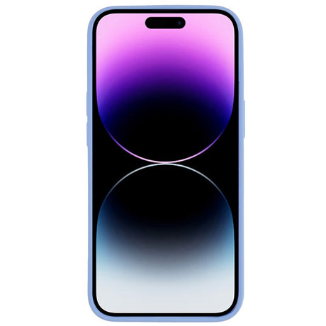 EIDERWOOD iPhone 14 Pro Max Fleksibelt Plast Bagside Cover - Lyseblå