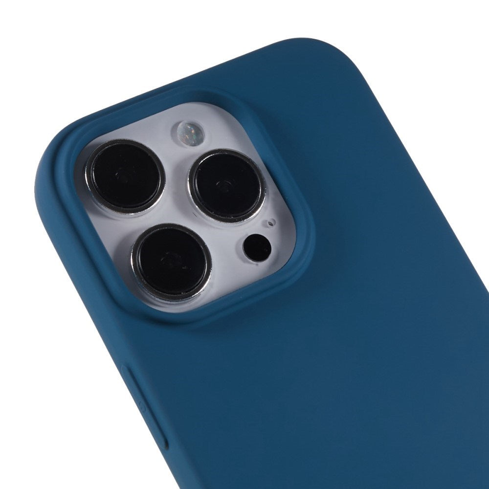 EIDERWOOD iPhone 14 Pro Max Fleksibelt Plast Bagside Cover - Mørkeblå