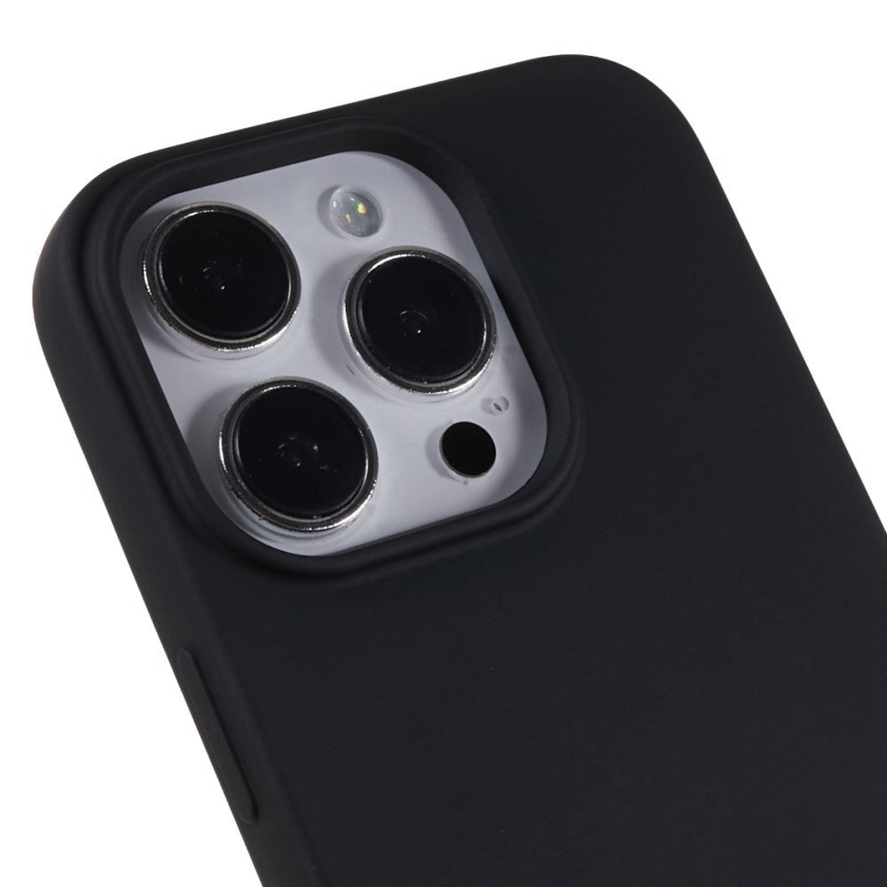 EIDERWOOD iPhone 14 Pro Max Fleksibelt Plast Bagside Cover - Sort