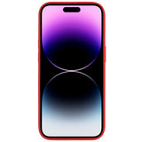 EIDERWOOD iPhone 14 Pro Max Fleksibelt Plast Bagside Cover - Rød