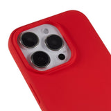 EIDERWOOD iPhone 14 Pro Max Fleksibelt Plast Bagside Cover - Rød