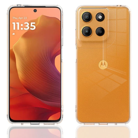 Motorola Moto G15 Power - EIDERWOOD Fleksibelt Plastik Cover - Gennemsigtig