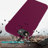 EIDERWOOD iPhone 17e / 16e Silikone Cover - Foret Inderside - Vinrød