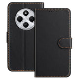 EIDERWOOD Xiaomi Redmi 14C /  Poco C75 Kunstlæder Flip Cover m. Pung & Ståfunktion - Sort