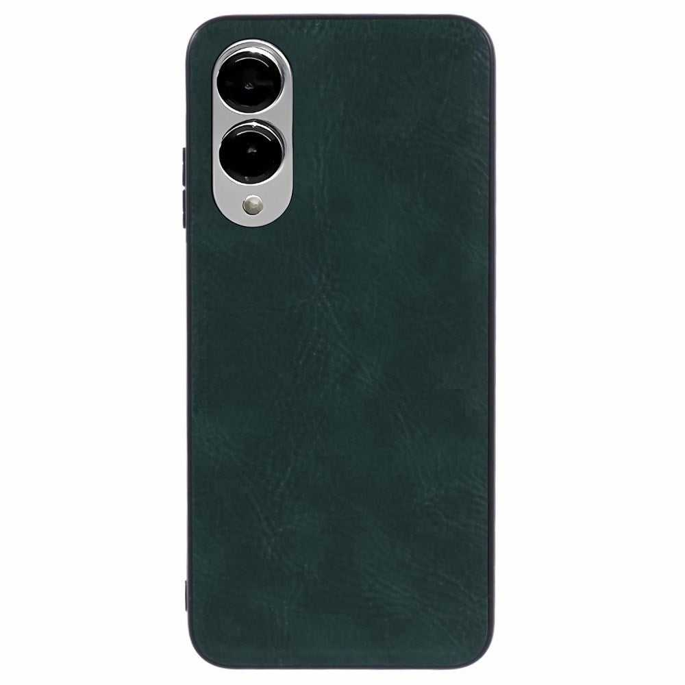EIDERWOOD Samsung Galaxy S25 Edge Kunstlæderbelagt Plastik Bagside Cover - Grøn