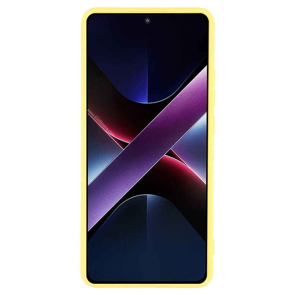 EIDERWOOD Xiaomi Poco X7 Pro Foret Fleksibelt Plast Mobil Cover - Gul