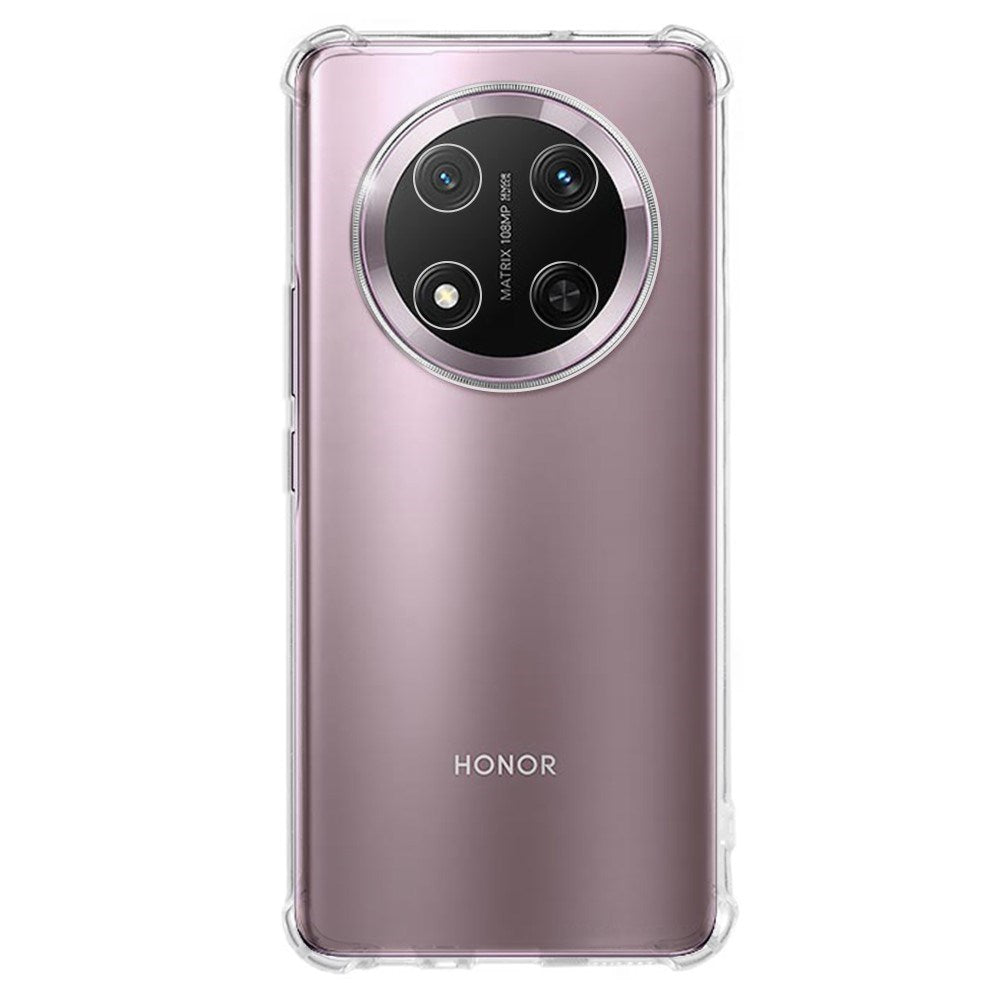 Honor Magic7 Pro - EIDERWOOD Fleksibelt Plastik Cover med Stødabsorberende Hjørner - Gennemsigtig