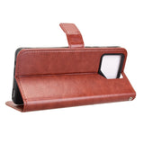 EIDERWOOD - Asus ROG Phone 9 (5G) / 9 Pro (5G) - Kunstlæder Flip Cover m. Kortholder & Ståfunktion - Brun