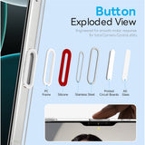 iPhone 16 Pro NORTHJO 360° Beskyttelsessæt - Kameralinseglas - Skærmbeskyttelsesglas - Hybrid Mobil Cover - MagSafe Kompatibel - Gennemsigtig