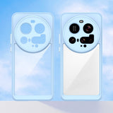 Xiaomi 15 Ultra - EIDERWOOD Hybrid Plastik Cover - Gennemsigtig / Blå