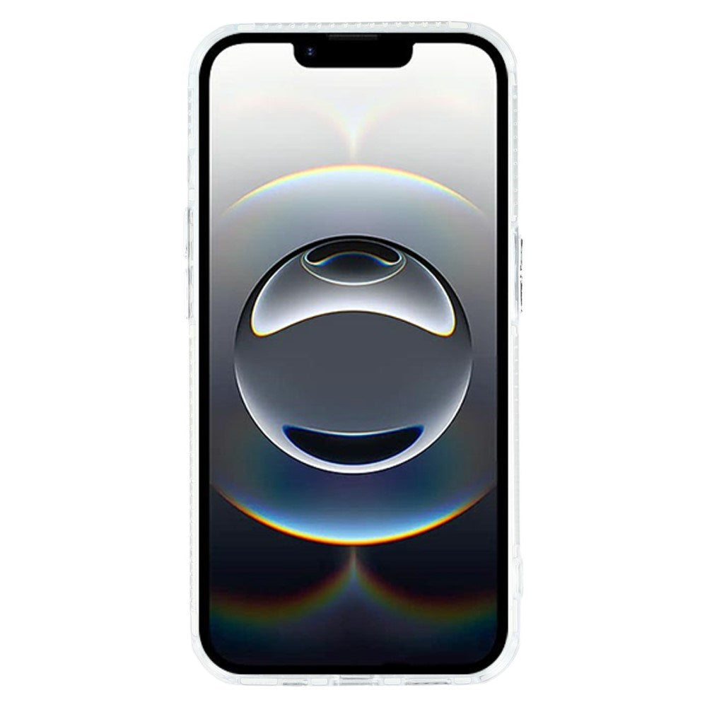 EIDERWOOD iPhone 16e Hybrid Bagside Cover m. Marmordesign - Hvid