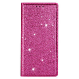 EIDERWOOD Samsung Galaxy S25 Edge Kunstlæder Flip Cover m. Pung - Glimmer - Lyserød