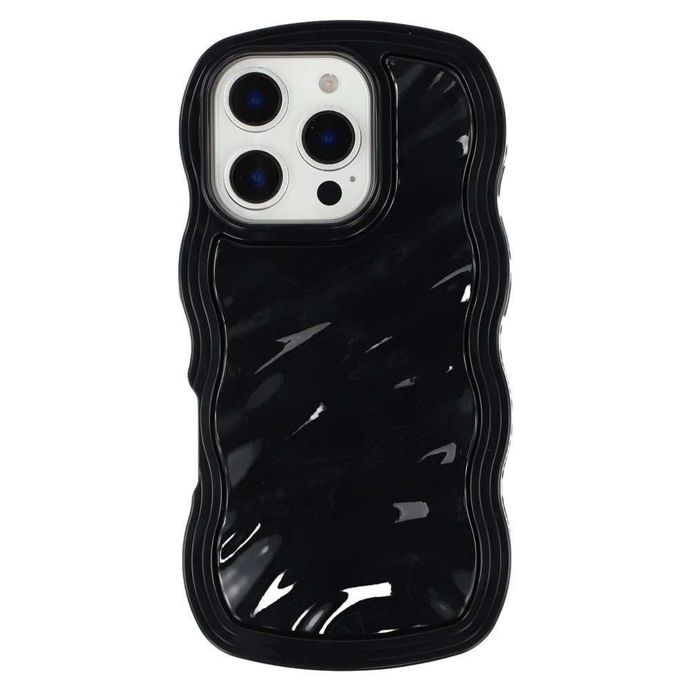 iPhone 16 Pro Max EIDERWOOD Hybrid Plast Wavy Bagside Cover - Sort