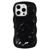 iPhone 16 Pro Max EIDERWOOD Hybrid Plast Wavy Bagside Cover - Sort
