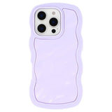 iPhone 16 Pro Max EIDERWOOD Hybrid Plast Wavy Bagside Cover - Lilla