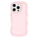 iPhone 16 Pro Max EIDERWOOD Hybrid Plast Wavy Bagside Cover - Lyserød